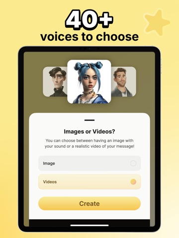 Mimiker: AI Voice Generator iPad screenshot