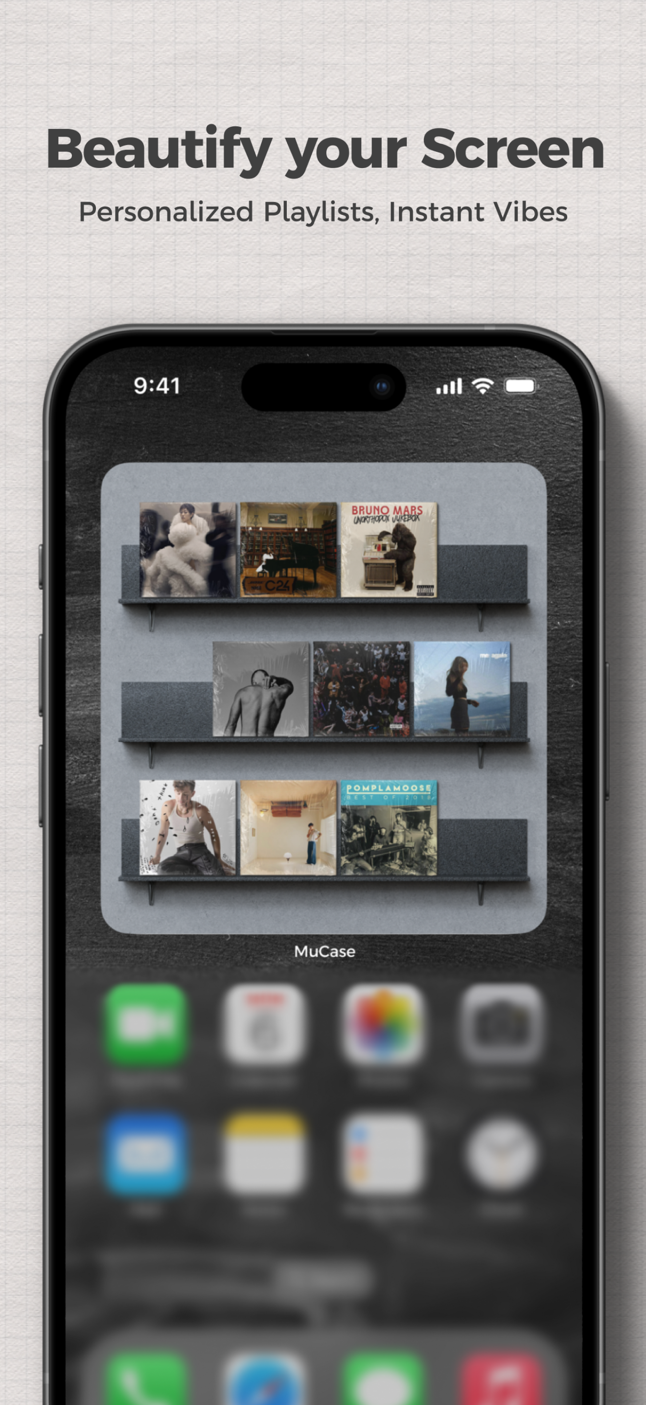 MuCase - Custom Music Widget