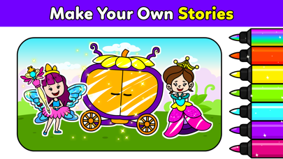 Unicorn Coloring Club Games Screenshot