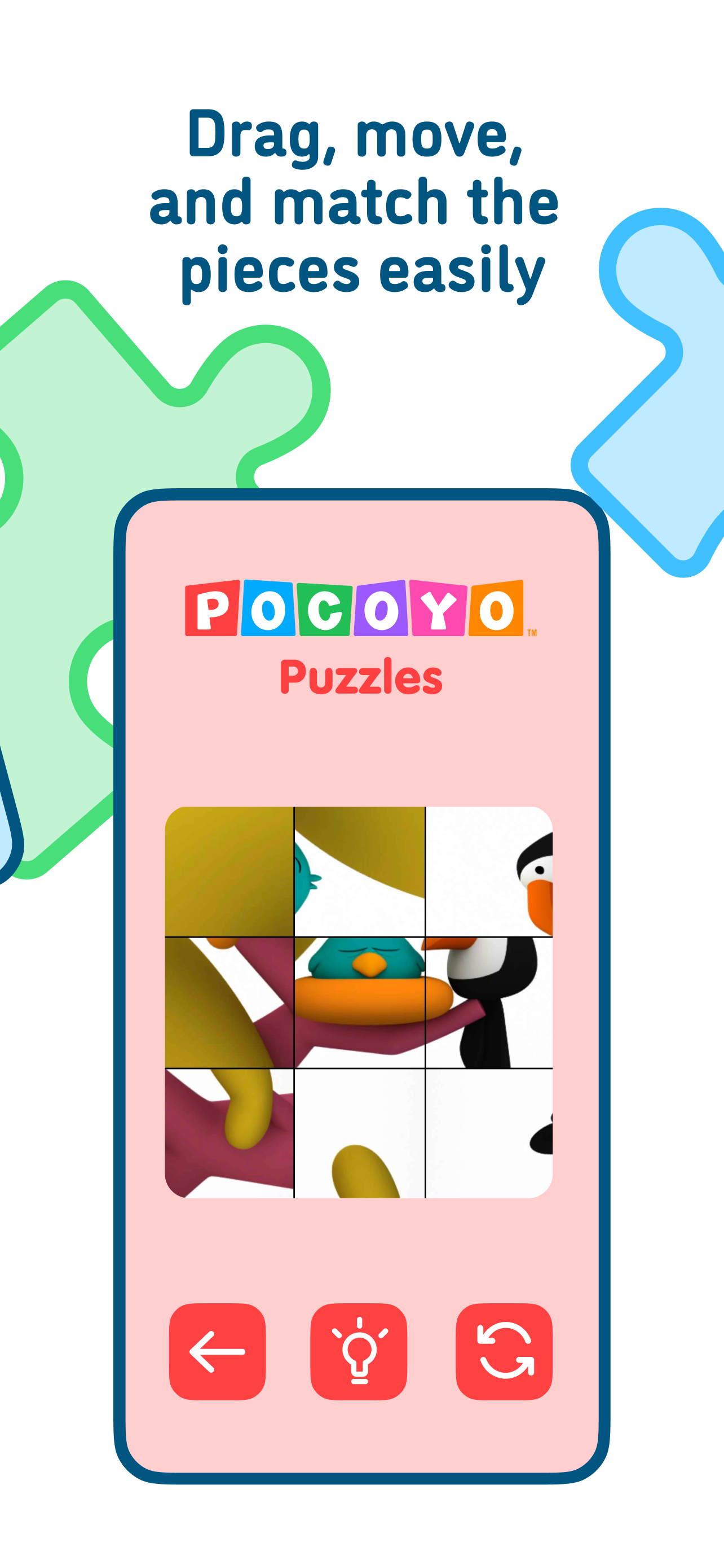 Pocoyo Puzzles Fun