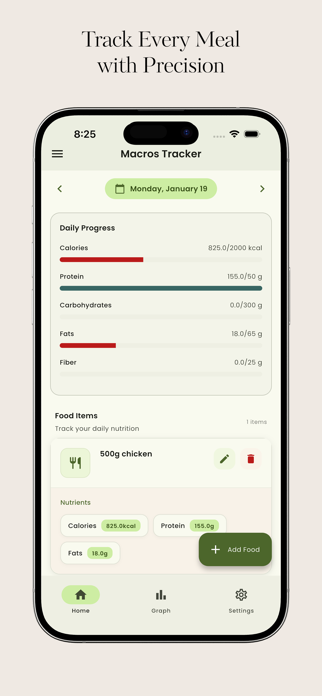 Calorie & Macro Manager Screenshot 1 of 8