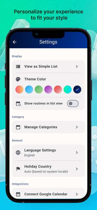 Todo - Calendar Screenshot 6 of 7