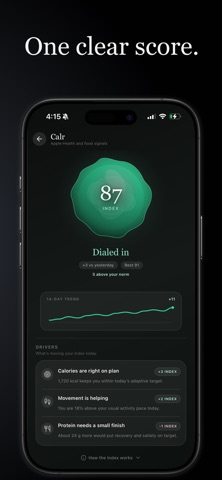 Calr: Calories screenshot