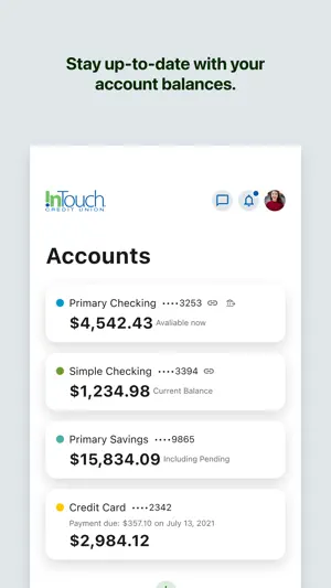 InTouch CU Mobile screenshot 2