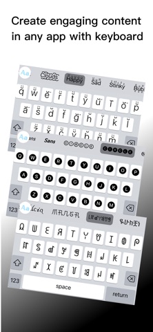 Fonts + Keyboard Screenshot 3 of 3
