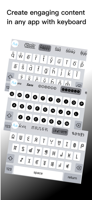 Fonts + Keyboard Screenshot 3 of 3