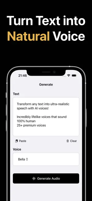 Text to Speech AI – VoiceText screenshot 1