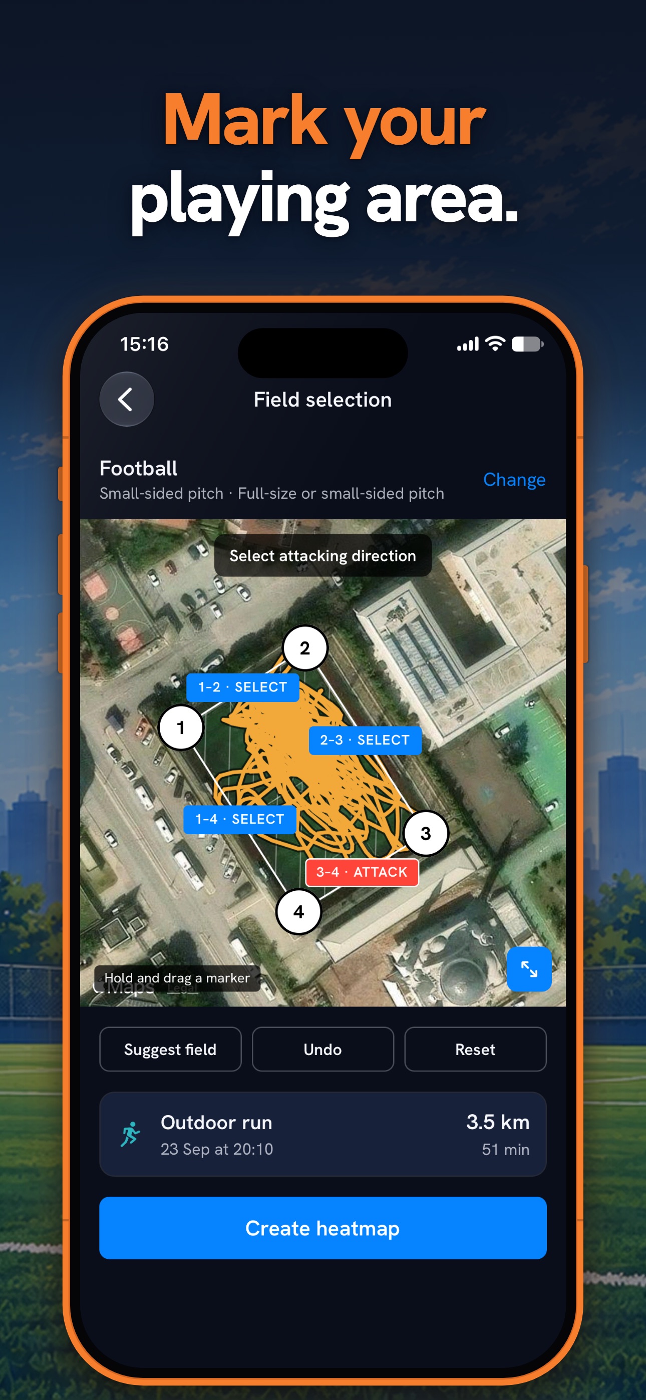 Screenshot 4 of Heatmap for Sports: PlayHeat
