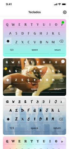 Teclados y fuentes para iPhone screenshot 5