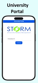 STORM University Portal screenshot