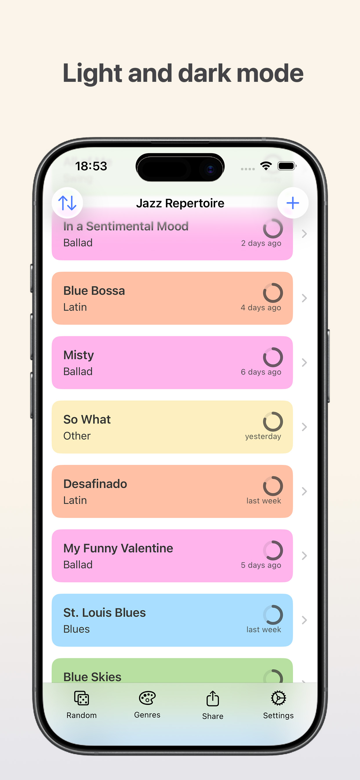 Jazz Repertoire