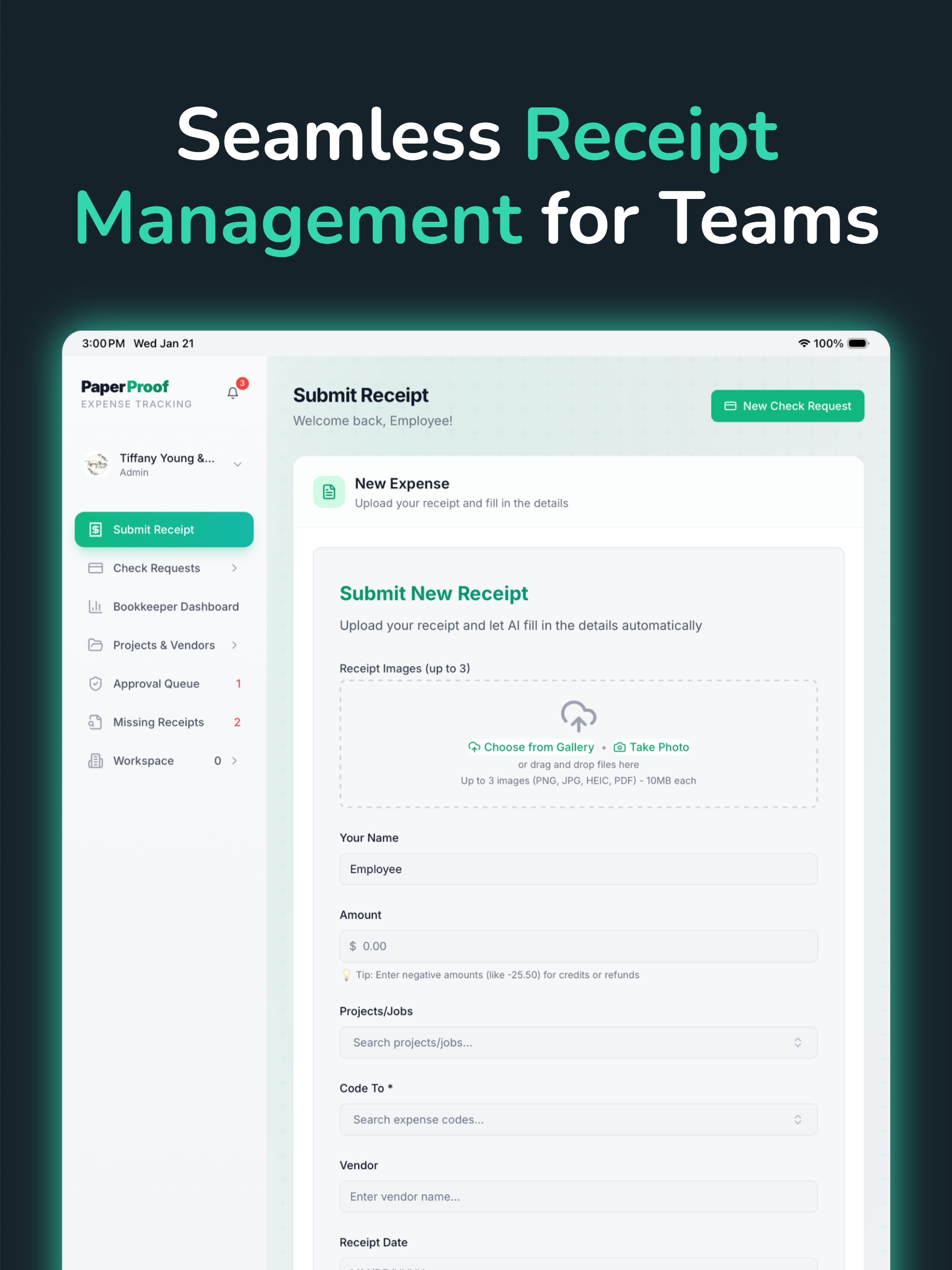 Paper Proof - Expenses screenshot 6