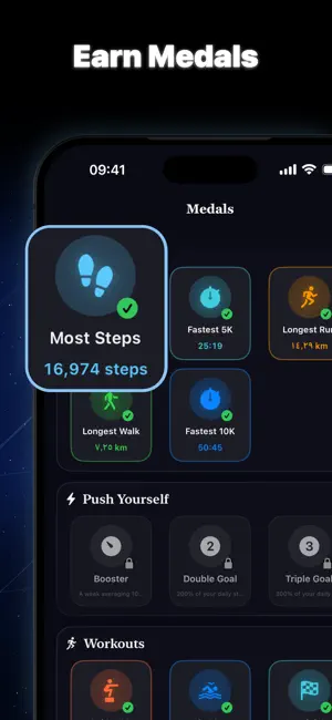 Step Step: Pedometer & Workout screenshot 3