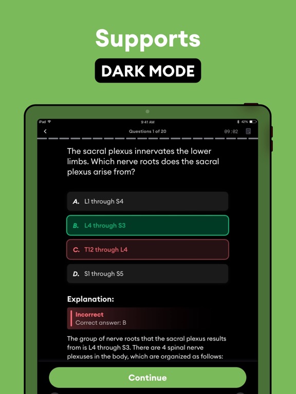 NPTE Test Prep 2026 iPad screenshot 9 - Education app
