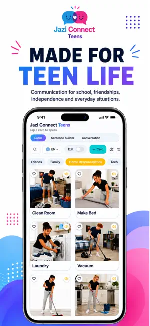 Jazi Connect Teens AAC screenshot 3