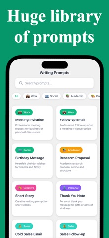 Writo - AI Writer Screenshot 4 of 7