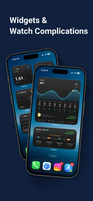 AlMayeh: Tides, Weather & More iPhone screenshot 4