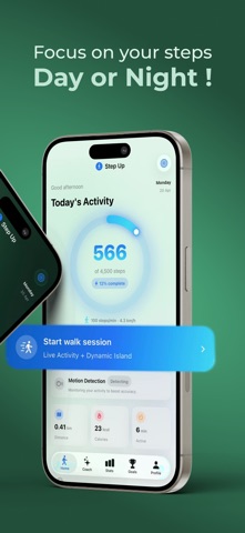 Step Up: Count & Track Steps Screenshot 2 of 7