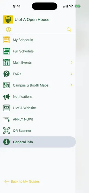 U of A Open House screenshot 2