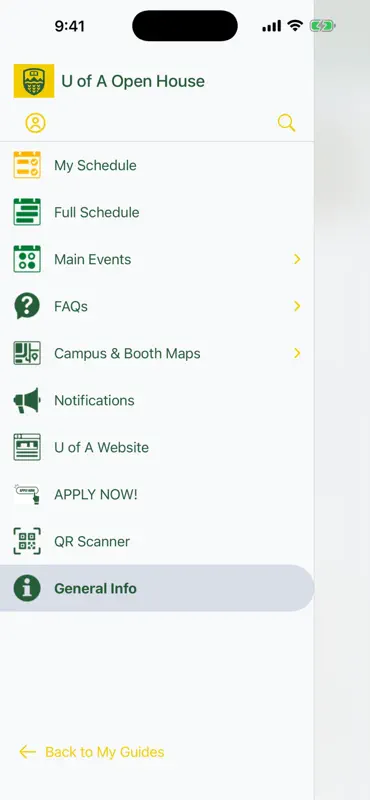 U of A Open House screenshot 2 of 3