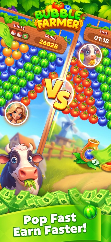 Bubble Farmer: Win Real Cash screenshot 3