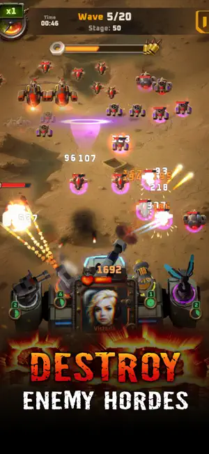 Mecha Fortress: Robot War TD screenshot 2