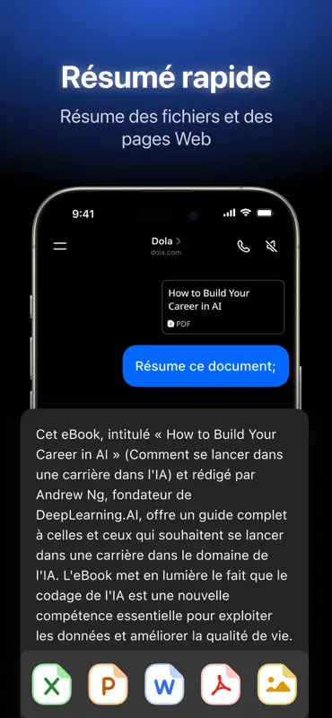 Dola : assist. IA intelligent screenshot 6 of 9