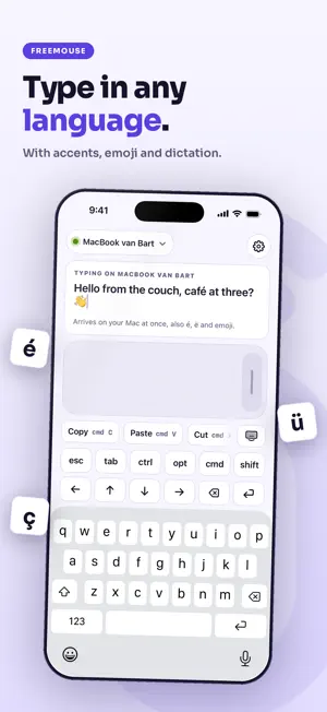 FreeMouse: Trackpad & Keyboard screenshot 3