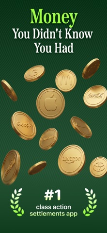 Rewarded: Class Action Payouts iPhone screenshot