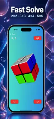 Magic Cube Solver & Timer screenshot 2
