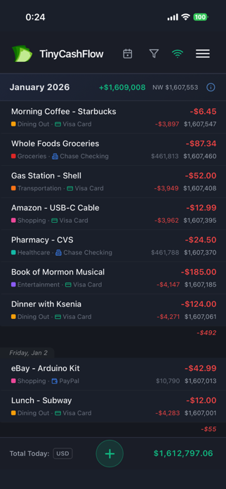 TinyCashFlow Screenshot 2 of 4