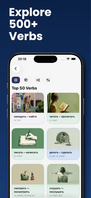 Learn Russian Verbs - Luna screenshot 4