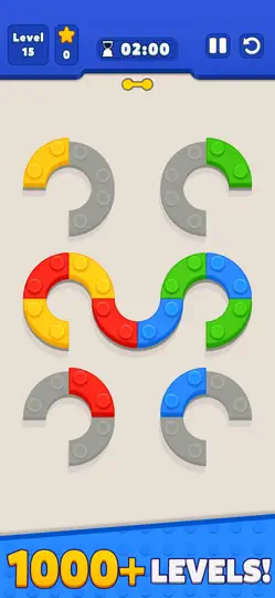 Скриншот Block Sort - Color Puzzle на iPhone 2