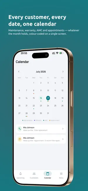 Duevo: AMC & Warranty Tracker screenshot 3