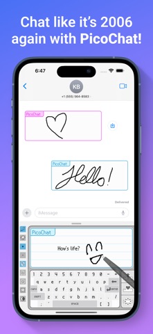 PicoChat for iMessage screenshot