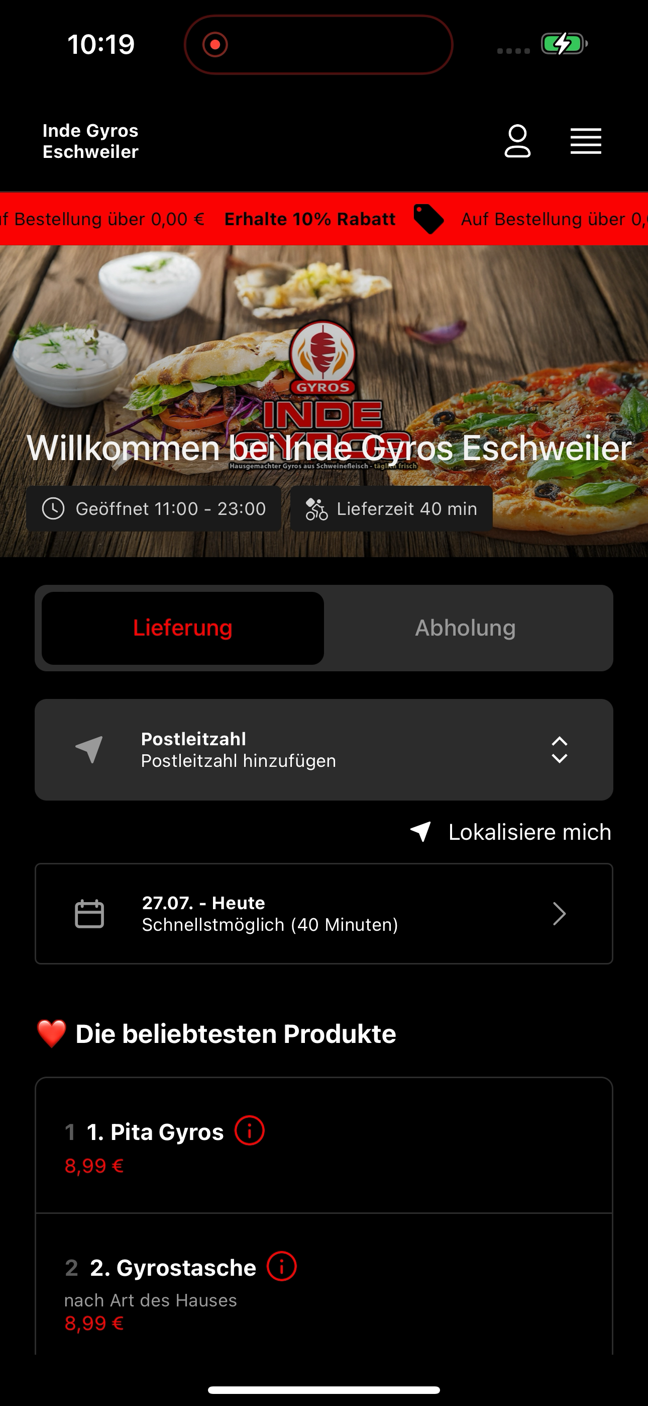Inde Gyros Eschweiler screenshot 5