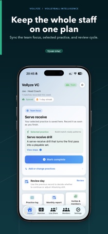 Vollyze - Volleyball Analysis iPhone screenshot