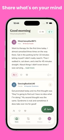 Spillr: Express & Feel Heard Screenshot 1 of 6