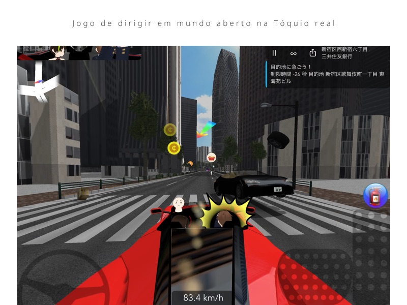 Tokyo Taxi 3D Dirigir Corrida screenshot 6
