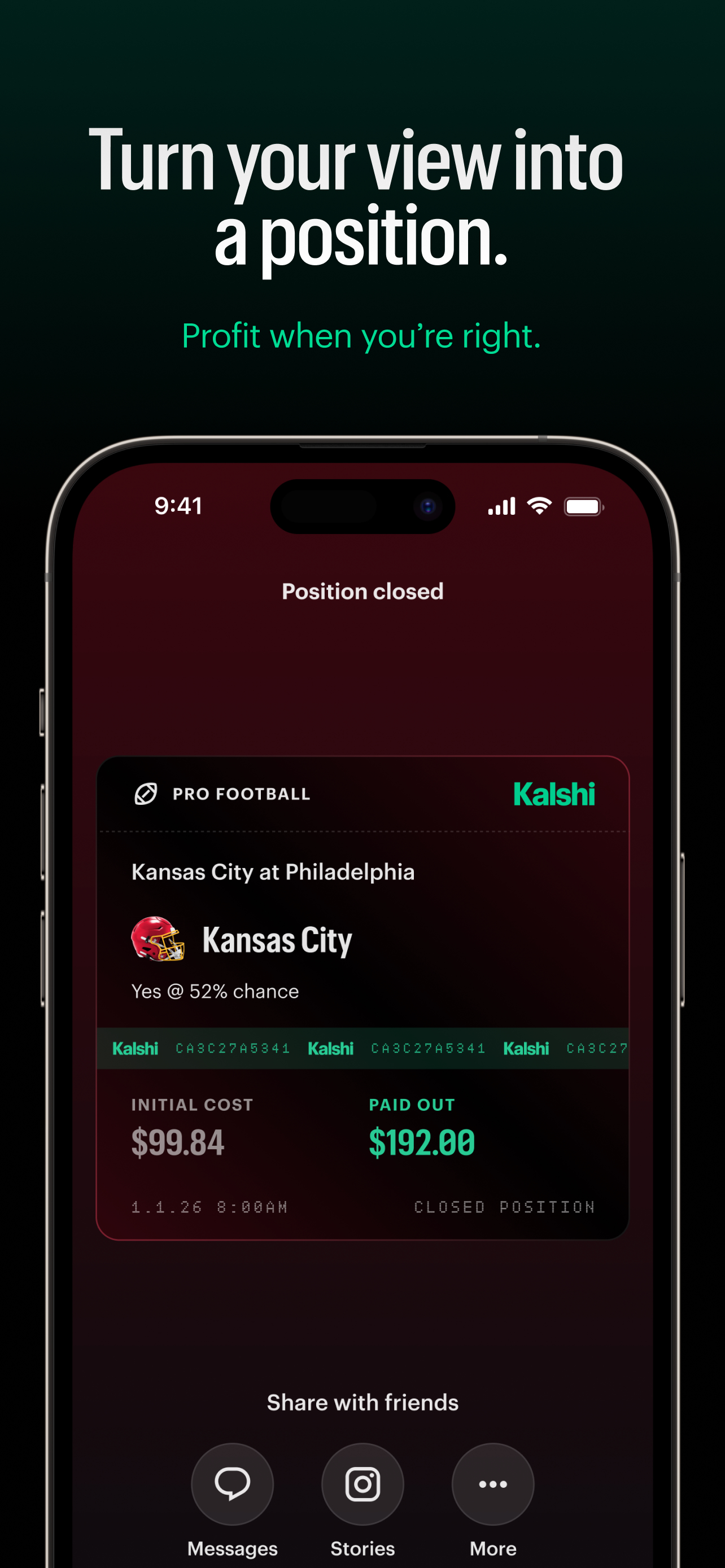 Kalshi: Trade Events & Sports screenshot 6