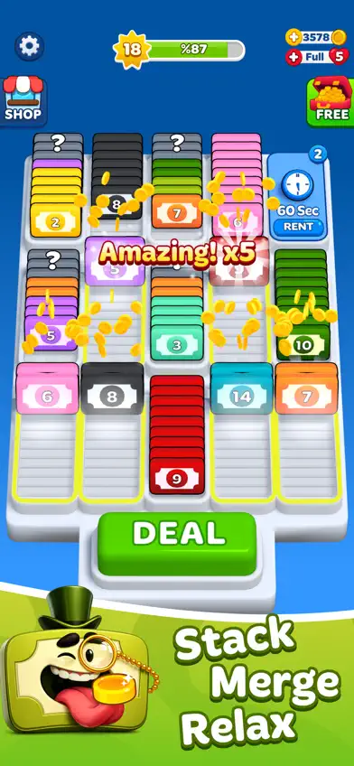 Money Sort: Merge Puzzle screenshot 5