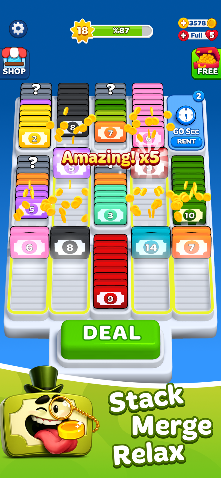 Money Sort: Merge Puzzle screenshot 5