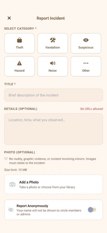 SaferCircle iPhone screenshot 7