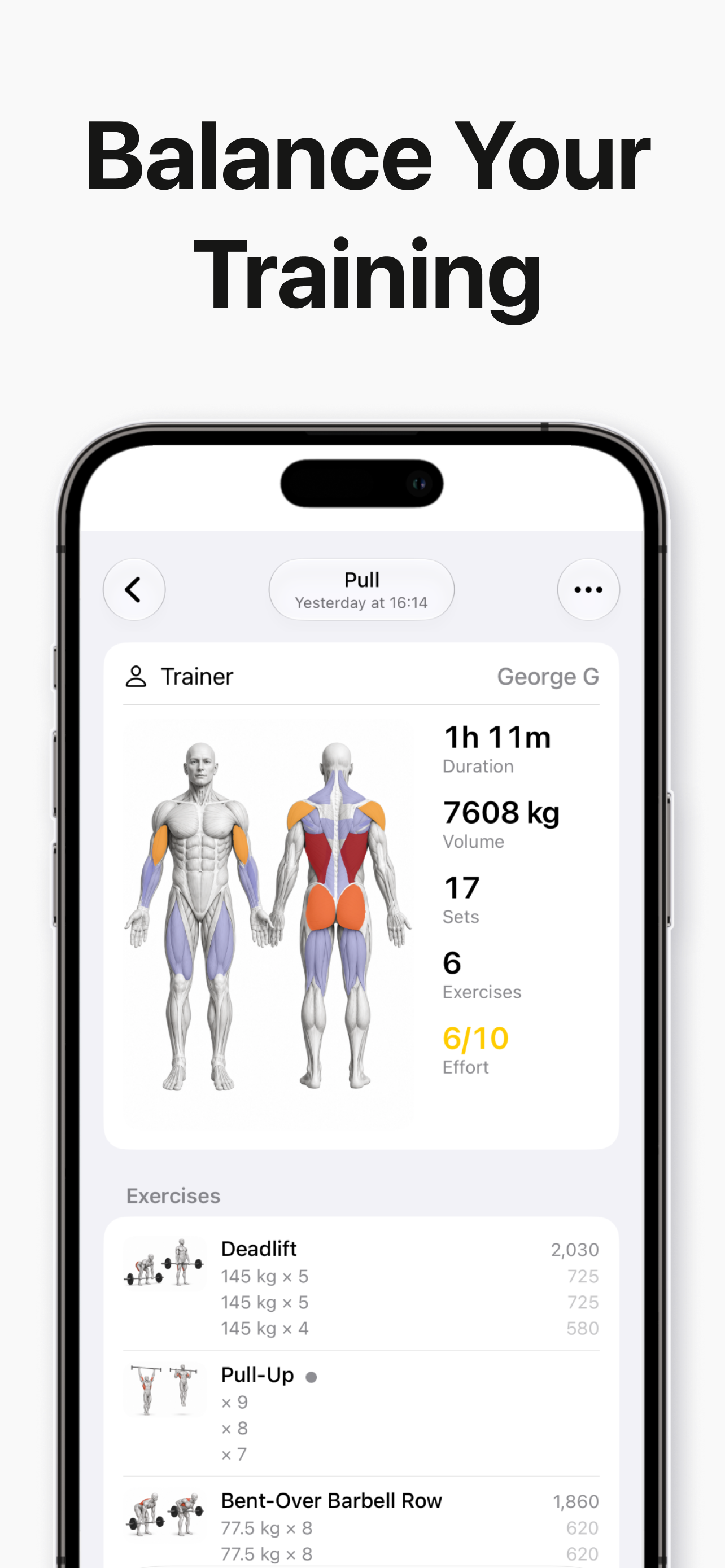 Deltivo: Gym Workout Planner screenshot 5