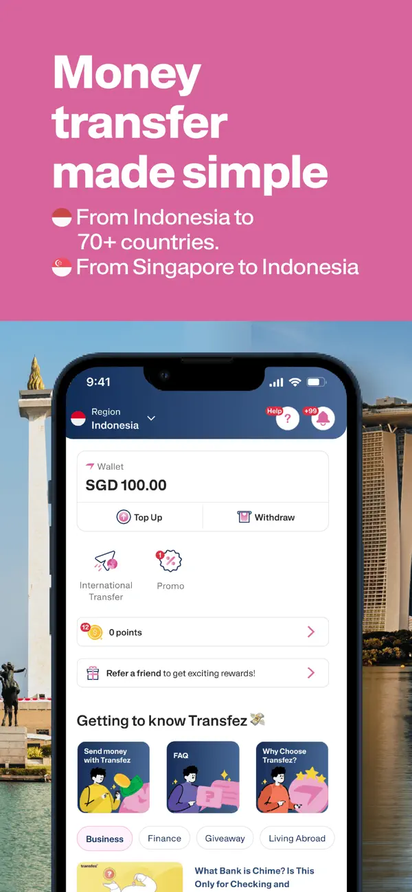 Screenshot #1 pour Transfez - Money Transfer