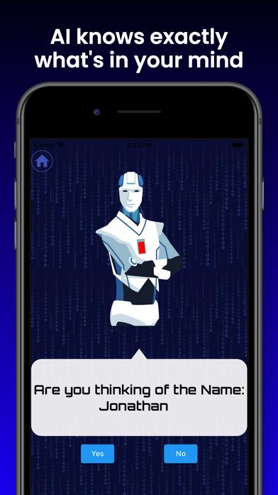 GuessBot: AI Mind Reader Screenshot