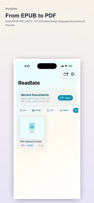 Readlate: EPUB Translator Screenshot 4 of 4