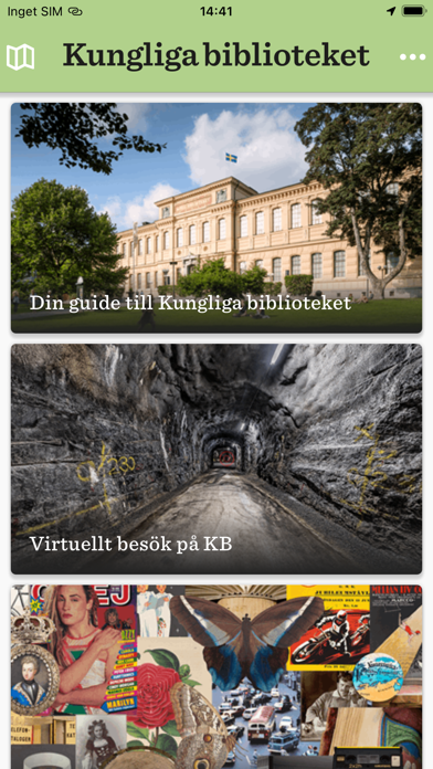 Kungliga Biblioteket Screenshot