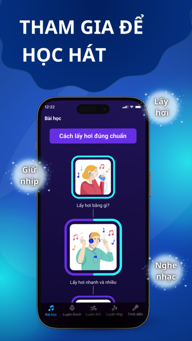 Screenshot #1 pour IKARA - HỌC HÁT KARAOKE