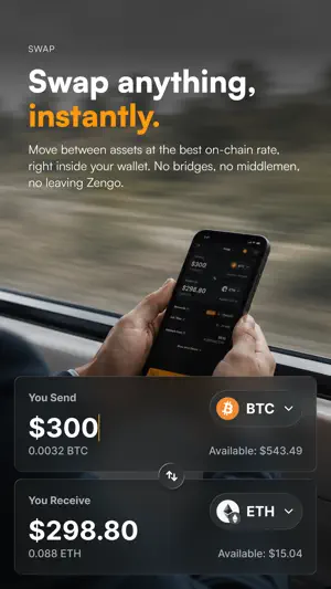 Zengo: Crypto & Bitcoin Wallet screenshot 4